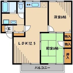 パステル中浦和の物件間取画像